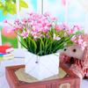 1Pc Fake Plant Orchid Artificial Flower Silk Wedding Party Arrangement for Home and Garden Decoration