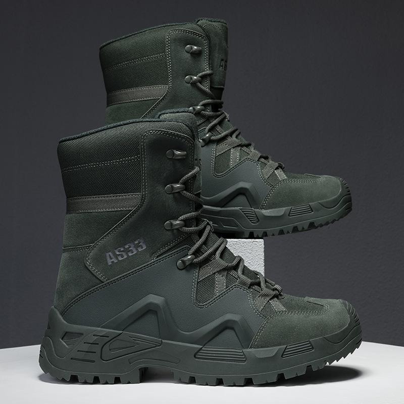 Ultra-light 511 Combat Boots Men's Spring and Summer Work Martin Boots Military Training Security Inspection Shoes Outdoor Tactical Training Military