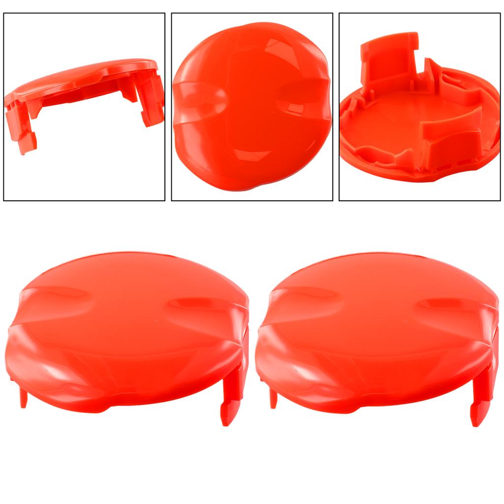 2pc Spool Cover For SmallCut 300 +Accu +Easy +Comf. 8845 8844 9824 9826 9588845 Spool Cap String Trimmer Parts Replace