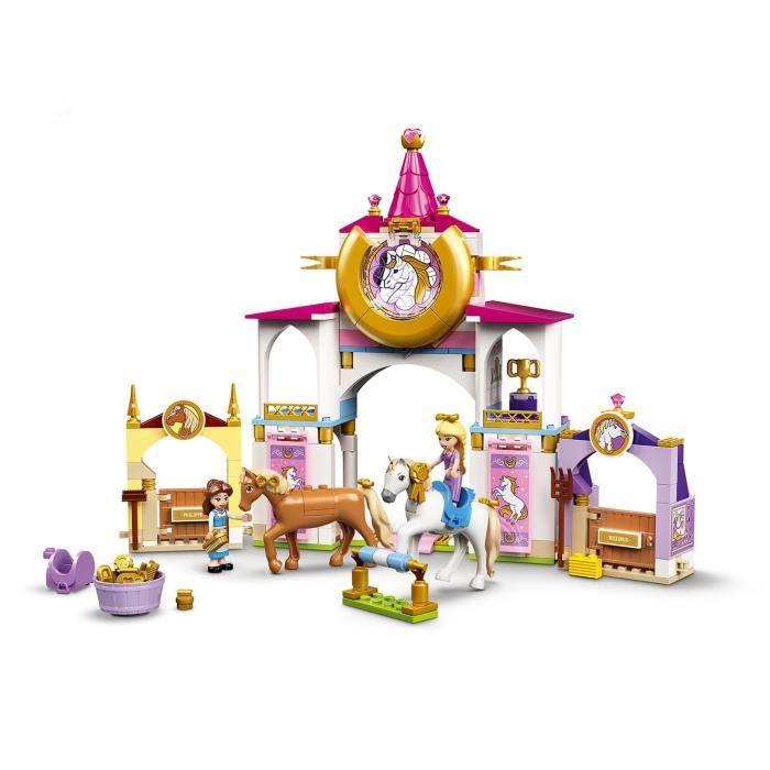 LEGO® 43195 Disney Les Écuries Royales De Belle Et Raiponce Jouet De Construction Avec Cheval Et Figurines
