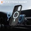 Подходит для iPhone 16e 16 15 14 13 12 Pro Max 16 Plus Магнитный чехол Совместим с магнитным креплением для телефона в автомобиле, Тонкий чехол из ТПУ