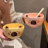 Рисовая миска Персональная специальная керамическая рисовая миска Маленькая миска для еды для одного ребенка