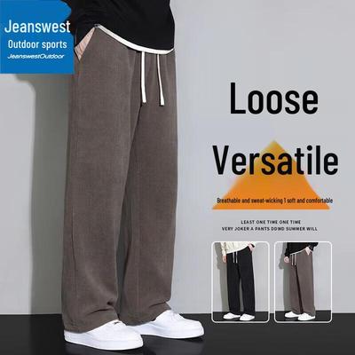 Мужские повседневные спортивные брюки прямого кроя от Jeanswest