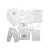 Baby Embroidered Stoned 11-Piece Newborn Hospital Bodysuit Set 0-3 Months