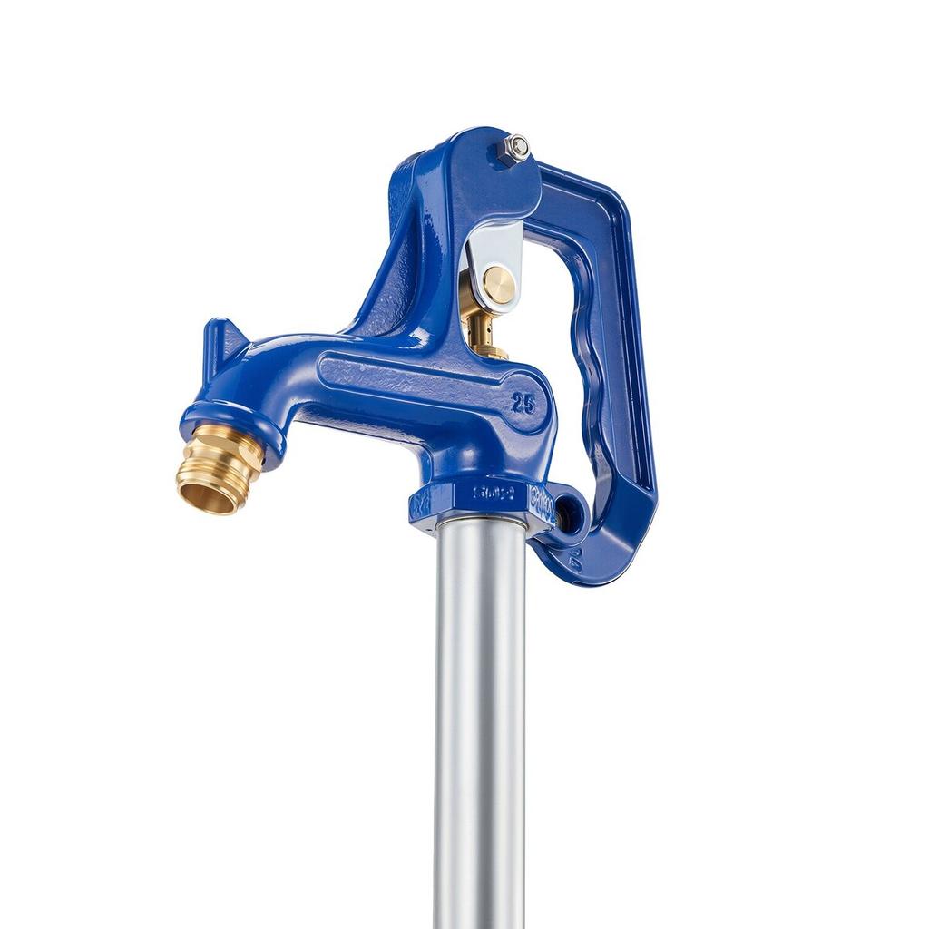 Frost Proof Yard Hydrant, 1280mm Freeze-Proof Outdoor Faucet with 609.6mm Bury Depth, G 3/4" Pipe Connection & Hose Coupling, No Lead Freezeless