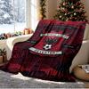Go Ahead Eagles Pattern Blanket for Home Decoration, Bed, Sofa, Car Travel, Camping, Suitable for All Seasons, Birthday Christmas Gift