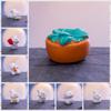 Chinese Style Bunny Micro Landscape Cartoon Bunny Statue Mooncake Rabbit Ornament  Fairy Garden