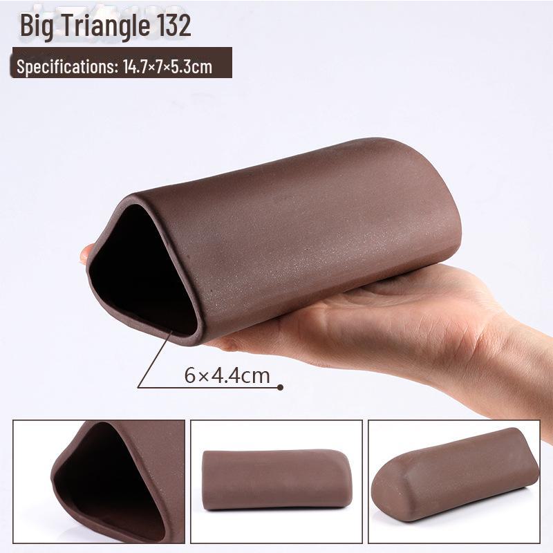 Purple Sand Ceramic Fish Tank Decor - Large, Medium & Small Rock Tiles