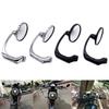 Adjustable Bar End Motorcycle Rearview Side Mirror Motorcycle Modification Parts Universal Fitting for 10mm Handlebars