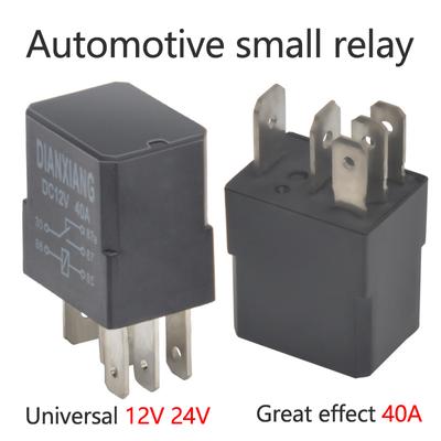 Автомобильное реле 40A 12V/24V 4 Pin 5 Pin Маленькое водонепроницаемое реле контроллер освещения