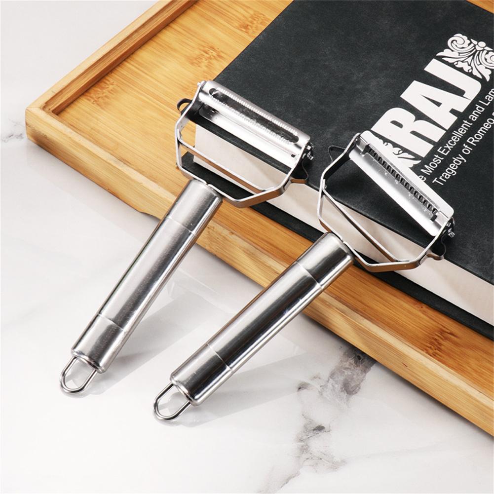 Stainless Steel Peeler Fruit Vegetable Melon Potato Carrot Cucumber Multifunction Peeler Home Kitchen Tool