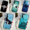 Animal Manta Ray Case For Huawei P30 P20 P40 Lite Nova 5T 11i 8i 3i 9 10 SE 11 Pro Y90 Y70 Y61 Y60 Y91 Cover