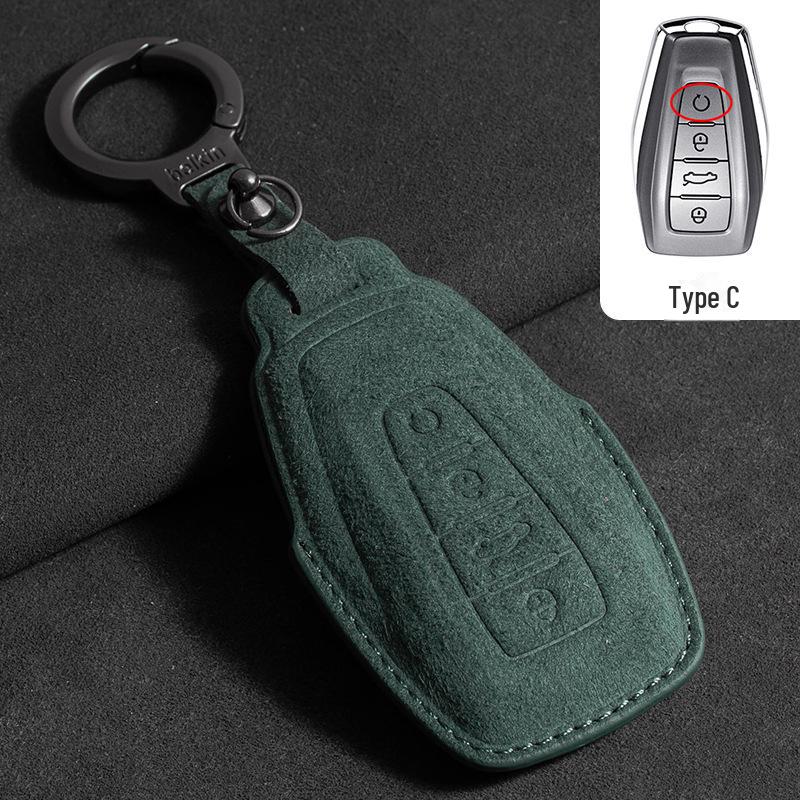 Geely Key Cover for Dihao, Xingrui, Xingyue L, Binrui, Cool, Boyue, Binyue, and GS Models - Unisex Shell Buckle & Bag