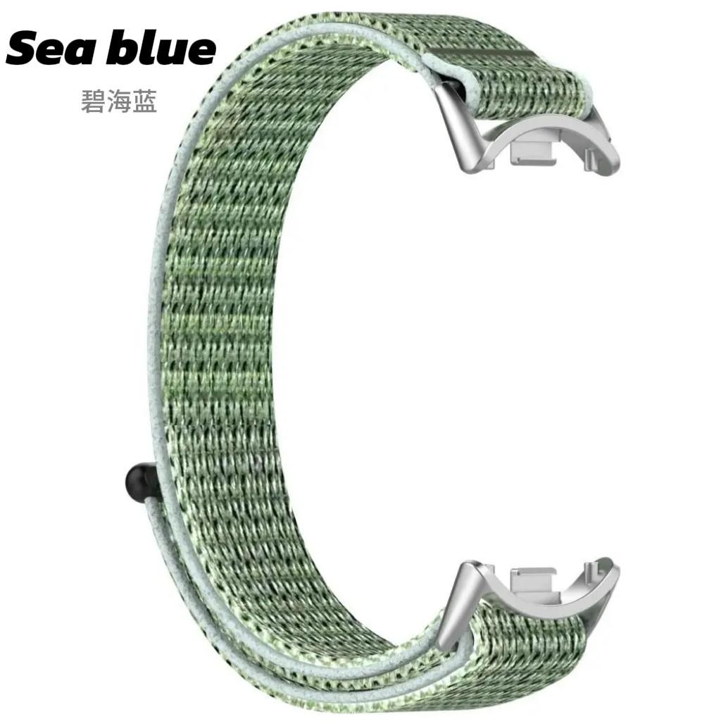 Нейлоновый ремешок-петля для браслета Xiaomi Smart Band 8, регулируемый эластичный браслет, ремешок для часов Mi Band 8, аксессуары