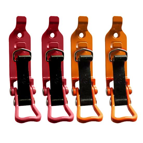 4Pcs Shovel Brackets Metal Clamps Rustproof Strong Load-bearing Quick Release Equipment Tool Holder Mount Car Accessories