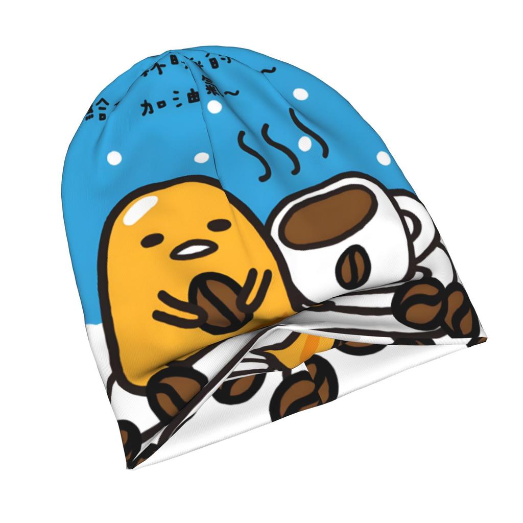 Sanrio Gudetama Adult Fashion Beanie That Transitions Effortlessly from Morning Commutes to Evening Walks While Maintaining a Clean Urban Look
