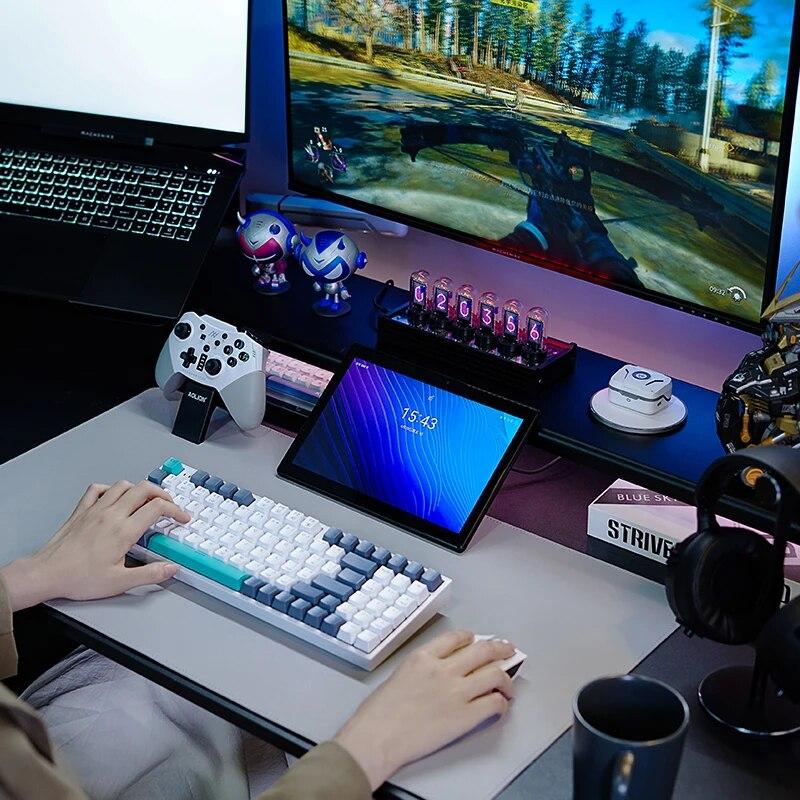 MACHENIKE K500 Mechanical Keyboard Wired Gaming Keyboard K500-B94 Swappable 94 Keys 90% Layout RGB BackLight for PC Laptop