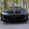 3 шт. MP Стиль Автомобильный Передний Бампер Губа Диффузор Спойлер Сплиттер Для BMW X6 G06 M-Sport xDrive40d 40i 30d M60i 2023-2025 LCI Тюнинг