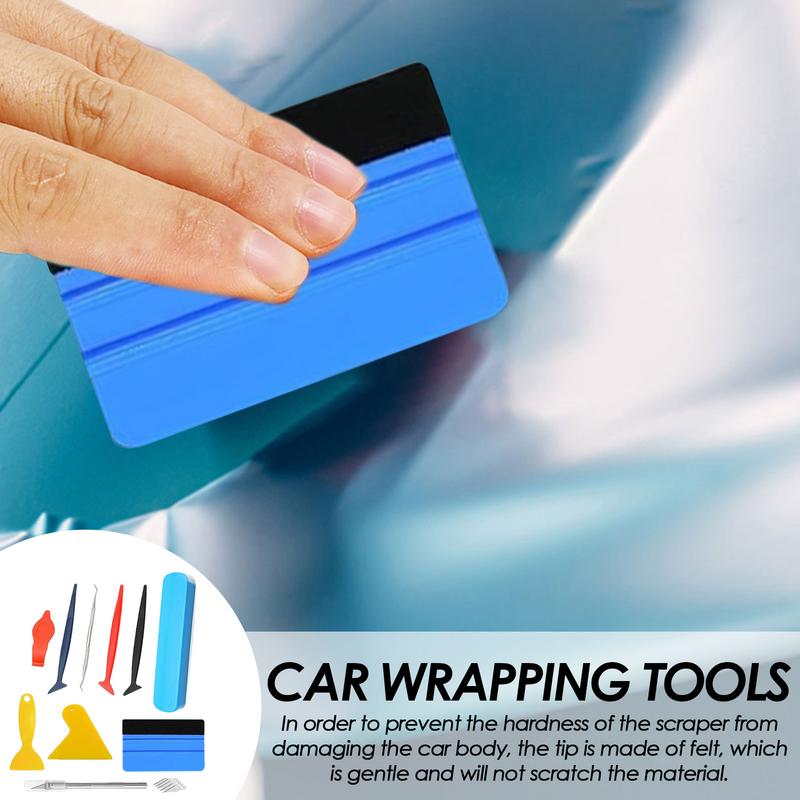 Auto Vinyl Wrap Tool Set Car Interior Wrap Applicator Tool Kit Car Window Tint Film Tools Squeegee For Vinyl Wrap