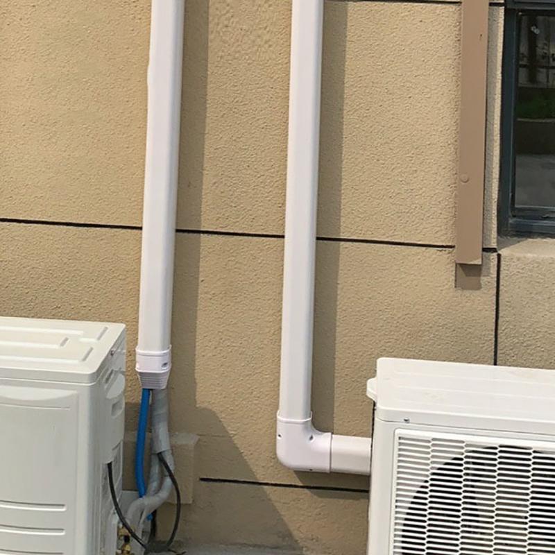 Защитный кожух для труб кондиционирования воздуха Разъемный и центральный кондиционер Декоративный ПВХ кожух для шланга Декоративный кожух для труб кондиционирования воздуха