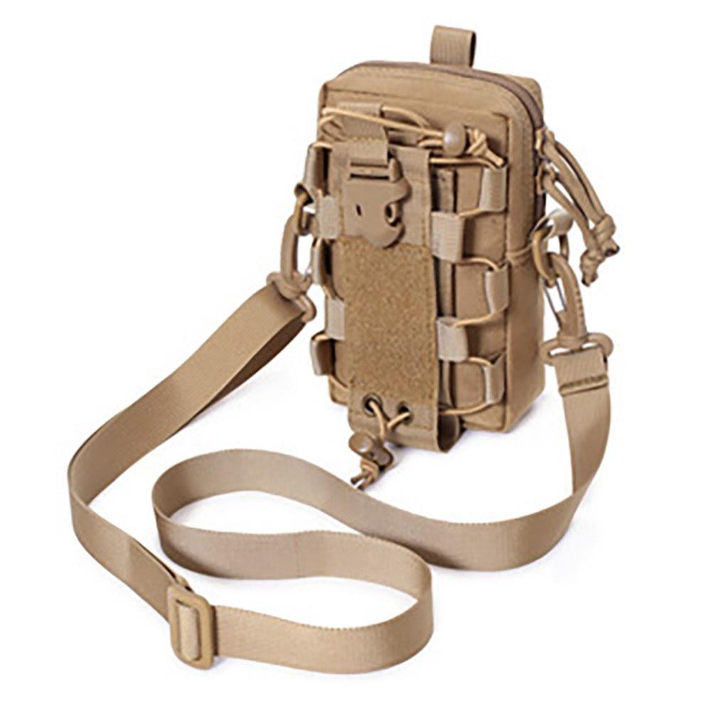 Camping Outdoor Water Bottle Mobile Phone Bag Multifunctional Molle Pouch Outdoor Tactical Mobile Phone Bag Messenger Bag Waist Bag