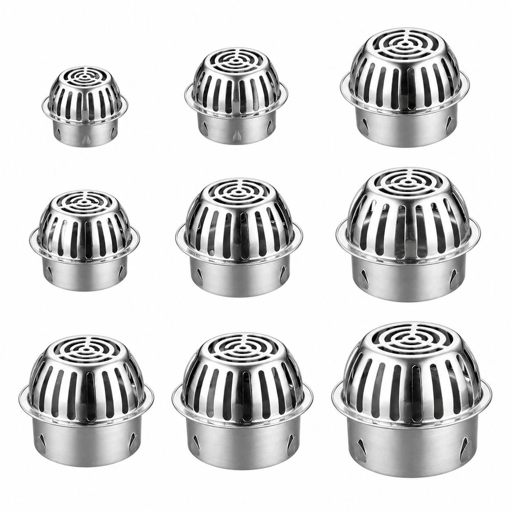 Anti-Clog Floor Drain Strainer Convex Floor Drain Filter New Drain Cover Outdoor Drainage