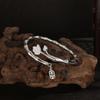 Ping An Bamboo Festival Silver Bracelet, Female Step By Step Rising, New Bamboo Bracelet for Girlfriend's Birthday Gift