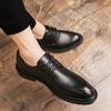 Flat Casual Men's Leather Shoes Comfortable Classic Minimalist Style Leisure Business Party Office Wedding Groom Shoes 38-46 Hot
