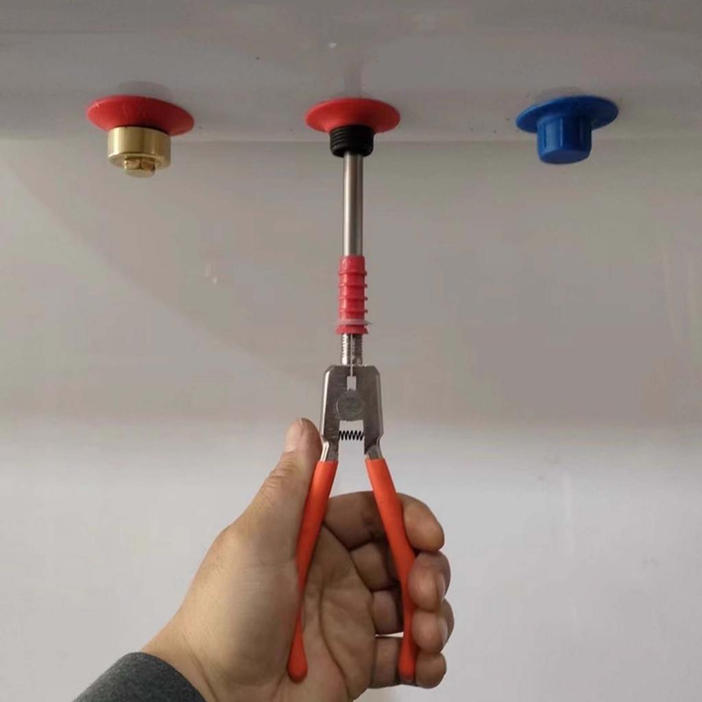 Щипцы для удаления накипи с водонагревателя, 165 мм, ступенчатый инструмент для очистки резьбы для очистителя воды, практичный удалитель накипи для снятия прокладки