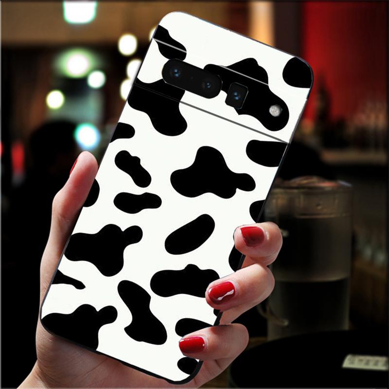 Cow Print Phone Case For Google Pixel 10 Pro 9 Pro XL 9A 8 7 6 Pro Pixel 8A 7A 6A Pixel 8 7 6 5