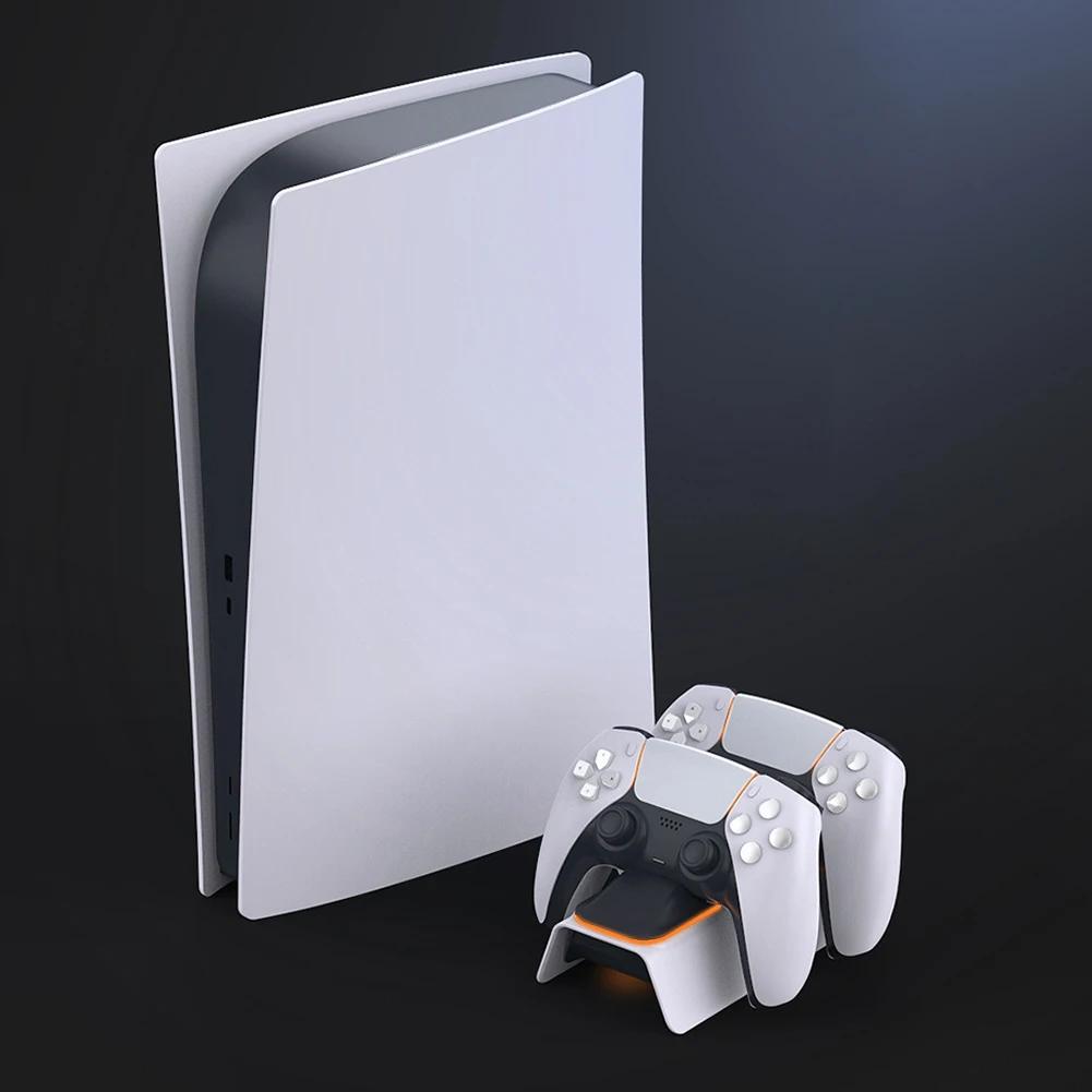 Двойное быстрое зарядное устройство для беспроводного контроллера PS5 USB Type-C зарядная док-станция для Sony PlayStation 5 DualSense Gamepad
