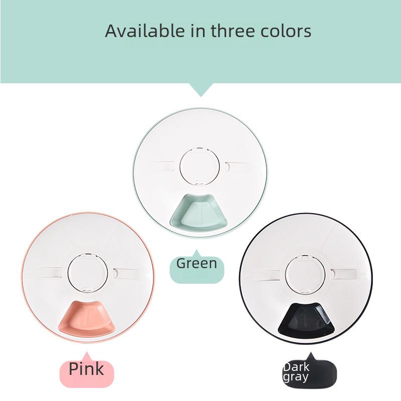 «Умная кормушка для домашних животных с шестью отверстиями»: «Автоматическое кормление по времени для кошек и собак»