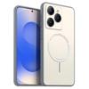 Матовый Полупрозрачный Магнитный Чехол для телефона realme 15T Мягкий ТПУ Чехол