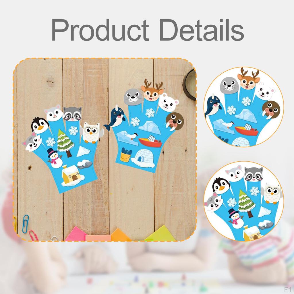 2 Animal Felt Puppets Designed for Classroom Engagement And Fun Learning