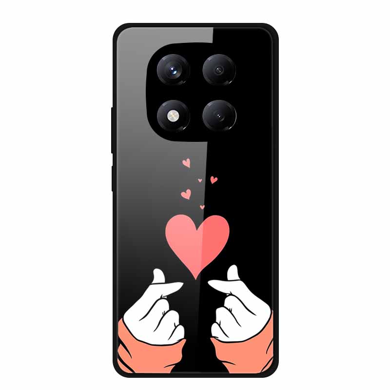 Чехол для Xiaomi Poco X7 Закаленное Стекло Жесткая Задняя Крышка из Поликарбоната для Чехлов Телефона Poco X7 5G Модные Оболочки Coques для PocoX7 X 7 2025