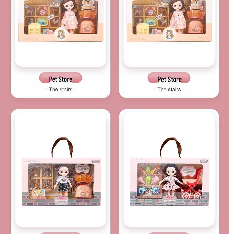 Подарочный набор кукол-принцесс: Куклы Барби для переодевания Игрушки для девочек