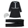 Swimming Wear for Girls Muslim Islamic Three Pieces Swimsuit Kids' Burkinis Swimwear for Children Swimming Set 3-12 Years