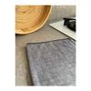 Missclean (1 Pc) Microfiber Kitchen, Counter Cloth Gray Checkered