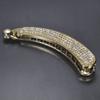 Korea Classic Headwear Banana Crystal Rhinestone Hair Clip Claw Barrette Hairpin Hair Accessories