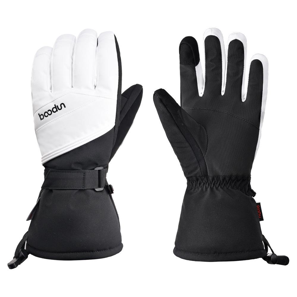 Boden 1384 Winter Ski Gloves: Warm, Cold-Resistant, Touchscreen Compatible, Plus Velvet Lining for Single and Double Board Use