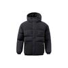 Li Ning Classic Series Warm Sports Hooded Down Jacket Men Outerwear Black AYMR137-3