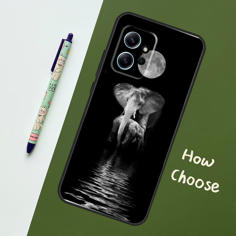 Elephant Baby Nature For Xiaomi Redmi Note 12S 11S 10S 9S Note 12 8 9 10 11 Pro Phone Case For Redmi 12 9 C 10C