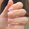 Белые французские сладкие короткие накладные типсы для ногтей Pure Desire - Модные, универсальные и классические носимые нейл-арты