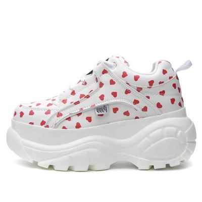 Модные 6,5 см лакированные туфли из натуральной кожи для женщин, дизайнерские туфли высокого бренда, ботильоны, новые осенне-весенние кроссовки на танкетке и скрытом каблуке