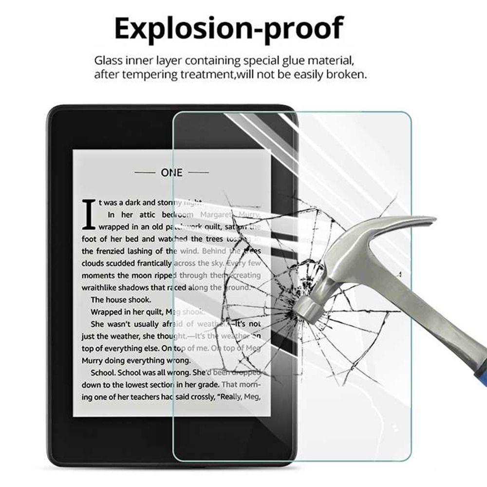 3pcs UHD e-Reader 2.5D 9H Hardness Screen Protector Full Cover Tempered Glass Protective Film