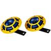 Yellow Panther Horn Set (12V, 350/415 Hz, 105-118 dB @ 2m) for All Vehicles