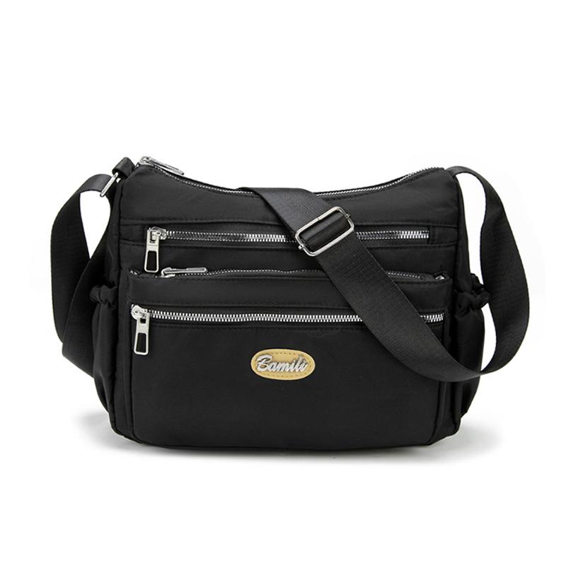 Женская нейлоновая сумка, большая вместимость, сумка через плечо, сумка для мамы, сумка через плечо