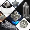 5 мм 3 мм 512 шт. DIY Buckyballs Магические шары Магнитные строительные блоки Neocube бусины Архитектура Fun Stress Presure Детские игры-головоломки Игрушки