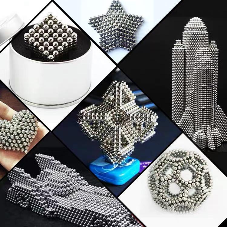 5 мм 3 мм 512 шт. DIY Buckyballs Магические шары Магнитные строительные блоки Neocube бусины Архитектура Fun Stress Presure Детские игры-головоломки Игрушки