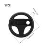 Steering Wheel - Mario - Racing Wheel Controller - White - Compatible Nintendo Wii - ABS
